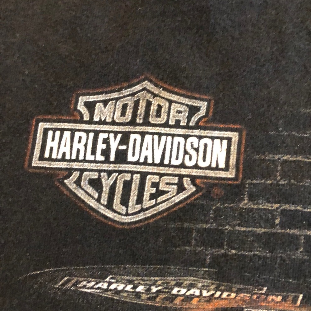 Harley Davidson Mens LG. Black T-Shirt. Palm Beach